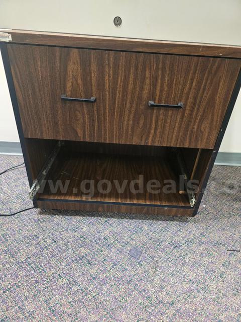 Overhead office desk cabinet, 2 Drawer File Cabinet, Top Cabinet to a Cubical