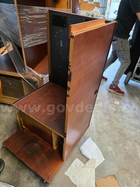 Desk and hutch