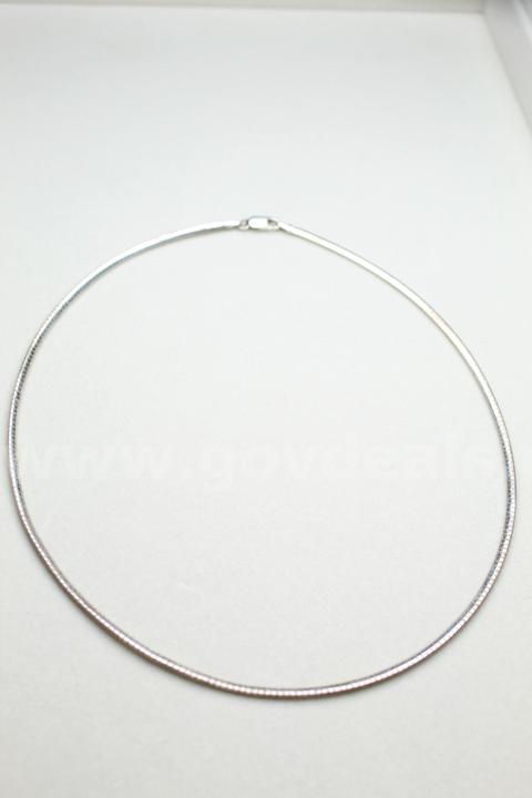 Italian Sterling Silver Snake Chain Necklace