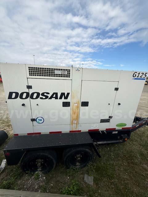 DOOSAN G125WCU GENERATOR