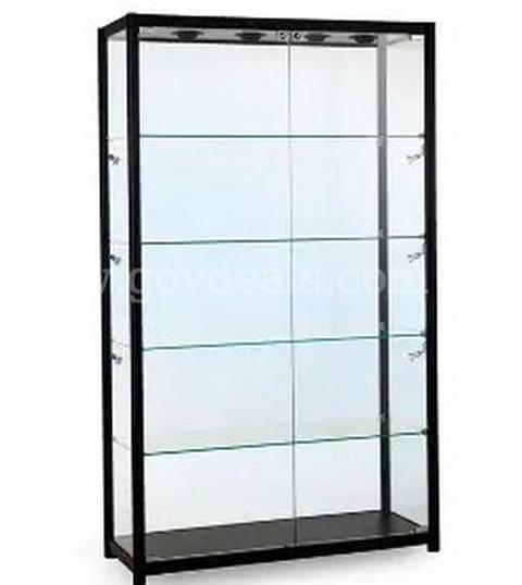 set 3 glass Cabinets