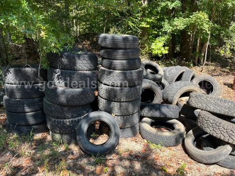 One lot of used Truck and Trailer tires