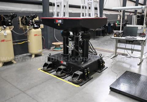 L.A.B. HV-60x60 Vibration Test System Package w/ 2,000 lb Shaker Table, HSC Motion Controller & VR9500 Controller