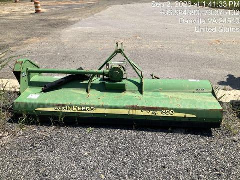 2010 John Deere Flail Mower, Used