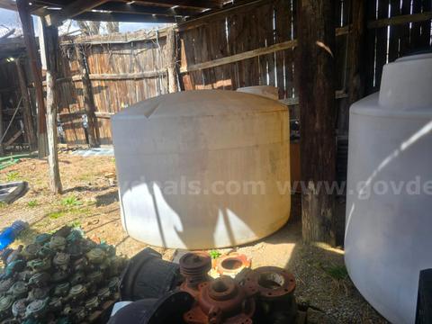 (1) Poly Water Storage Tank – 1500gal. – Heavy Duty Plastic Tank