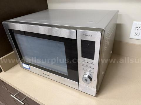 Office Kitchen Appliances, Microwave Ovens, Utensil Dispenser and Coffee Makers, Qty 5 Pcs