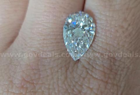 4.07 Carat IGI Certified VVS2 Pear Brilliant Diamond