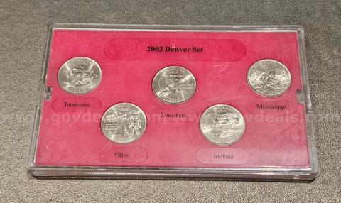 2002 Denver State Quarter Mint Set
