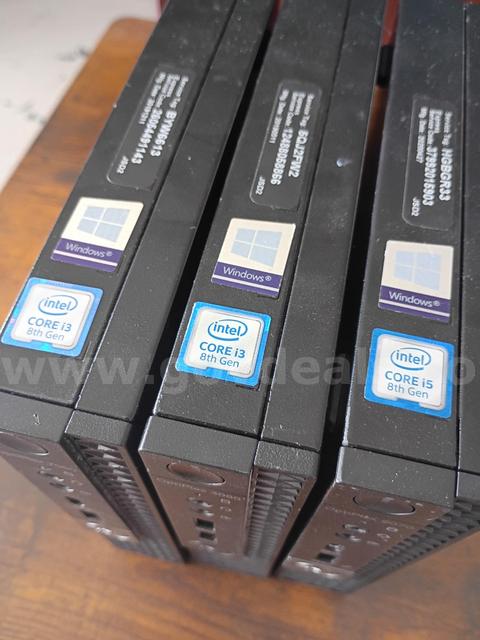 Lot of (3) Dell Optiplex Micro Computers