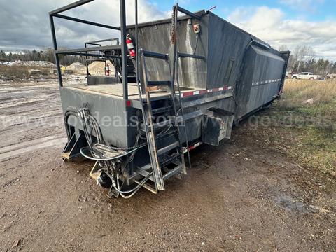 40 Cubic Yard Self-contained Garbage Compactor