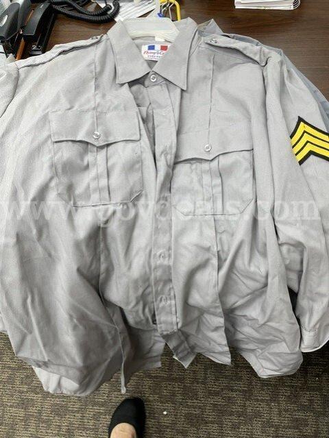 Lot of 9 Uniform Shirts – Flying Cross and Propper – 6 Long Sleeve / 3 Short Sleeve