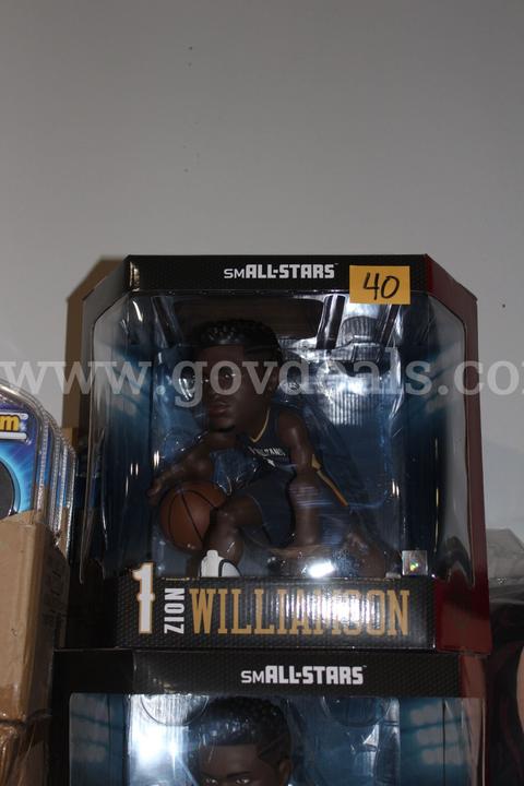Brand new Excite Small-Stars New Orleans Pelicans #1 Zion Williamson Collectible 11" Figure