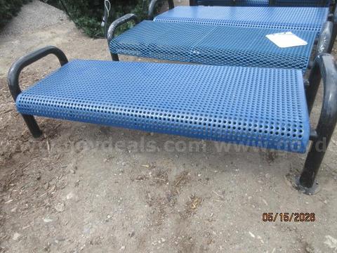 Lot of 7 Outdoor Backless Benches