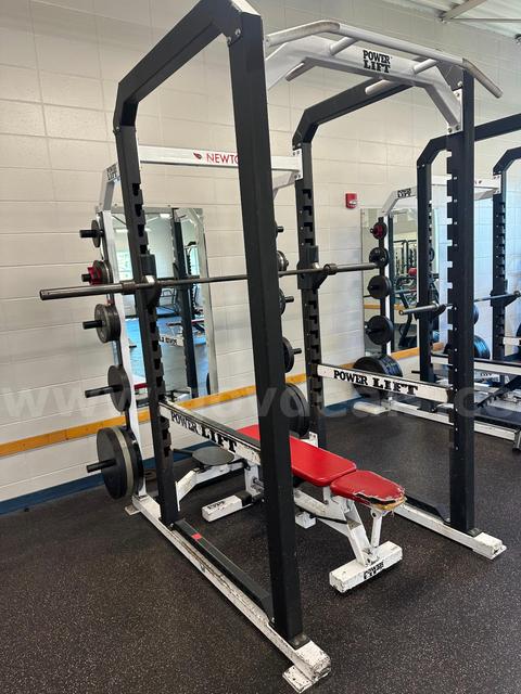 Power Lift Full Rack with bench #4