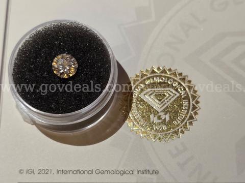 1.03 Carat Round Brilliant Diamond VVS2