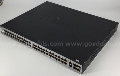 D-Link DGS-3130-54PS Ethernet Switches - Tested Working - Unlocked - Factory Reset - Ready for Use