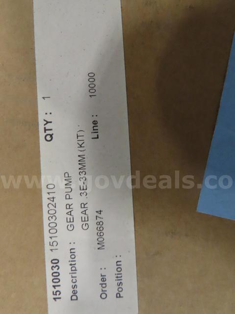 Voith Gear pump (inspection/pickup by appointment only)