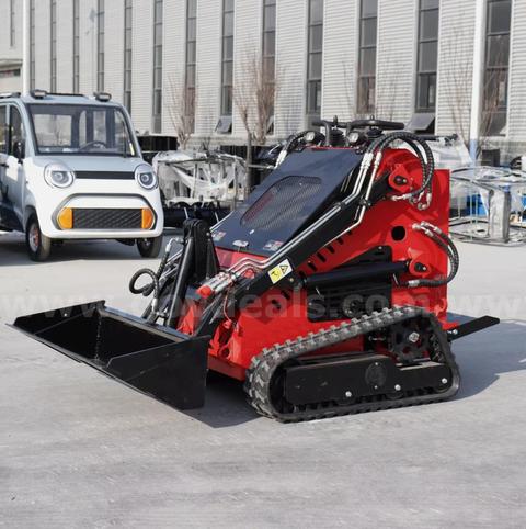 WE SHIP FOR FREE IN USA - NEW 2025 Mini Skid Steer Loader β Tracked, 13.5HP EPA Gas Engine β BRAND NEW