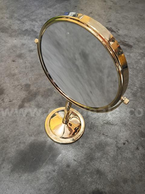 Brass Table Mirror