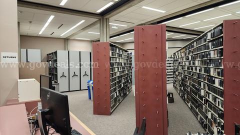 Lot of Rack mount book shelves, upright posts and dust covers