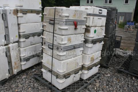 Lot of 6 US Military Pelican / Hardigg Style Cases