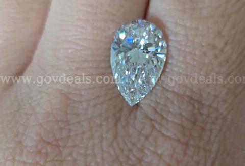 3.86 Carat IGI Certified  Pear Brilliant Diamond VS1