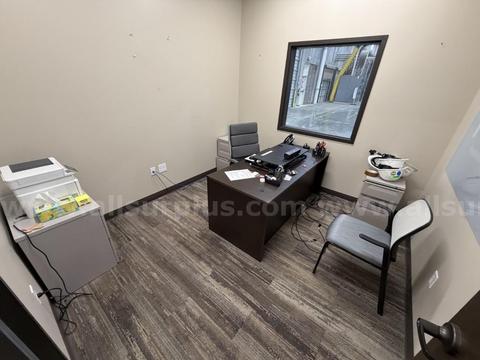 Office Furniture, Chairs, Desk, File Cabinets, Printer, and Office Equipment, 1 Lot