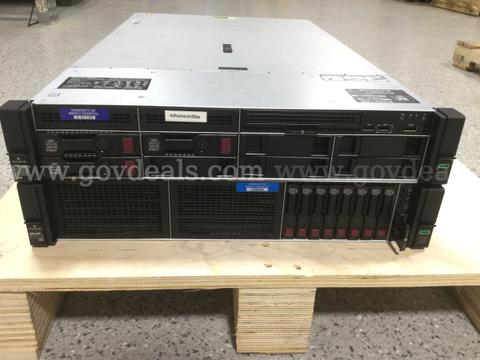 2 HPE Proliant DL380 GEN 10 Servers - No Hard Drives