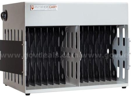Block of 10 - Anywhere Cart Charging Cabinets Model AC-COMP-16 for Chromebooks/Tablets (AS IS)