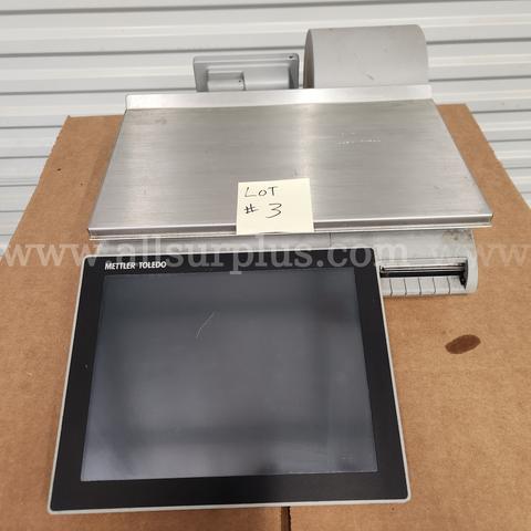 Lot of 4 Ea Mettler Toledo UCCW Deli Produce Scale W/Printer