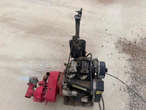 Lombardini diesel motor with water pump