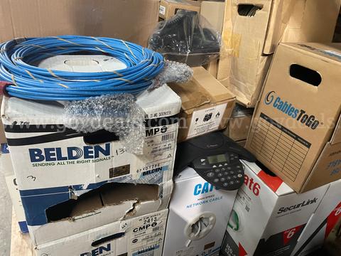 Mixed IT Equipment & Networking Hardware Lot – Cisco, HP, Lenovo, Polycom, Aruba, APC, Linksys, IBM