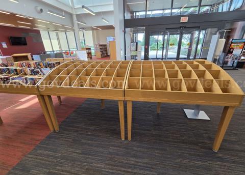Four Worden Arch-shaped CD Display Cases