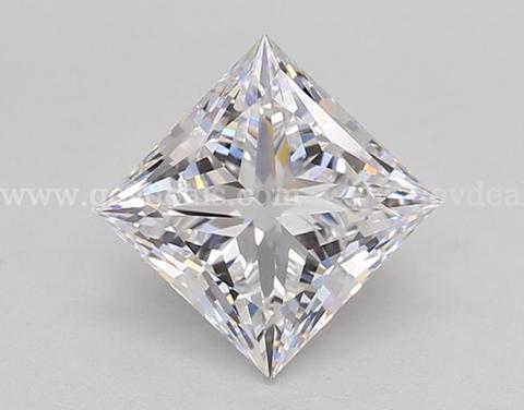 3.56 Carat Princess Cut Diamond VS1