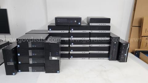 lot of mix lot of 29pc desktop