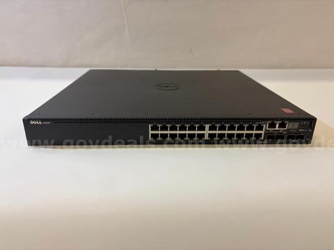 Lot of 3 Dell Managed Network Switches – N2024P, PowerConnect 7024, N3024 – Power Tested