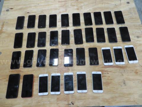 37 I-Phones.