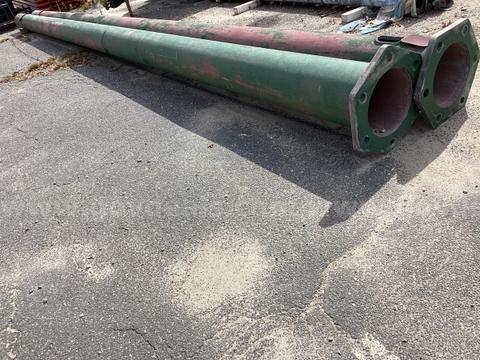 TWO (2) LIGHT POLES, 30FT LONG (AUC-544)