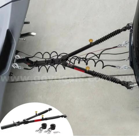 SHIPPING AVAILABLE Tow Bar, 10000 Ibs Towing Capacity with Ropes, Powder-Coating Alloy Steel Bumper-Mounted(M3-2)