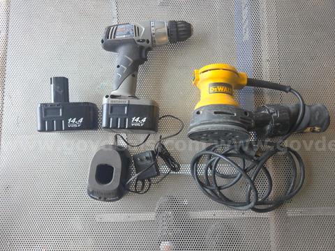 sander and drill