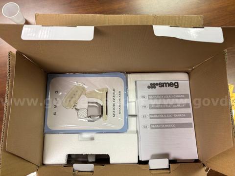 SMEG MIXER -  CONFISCATED ITEM