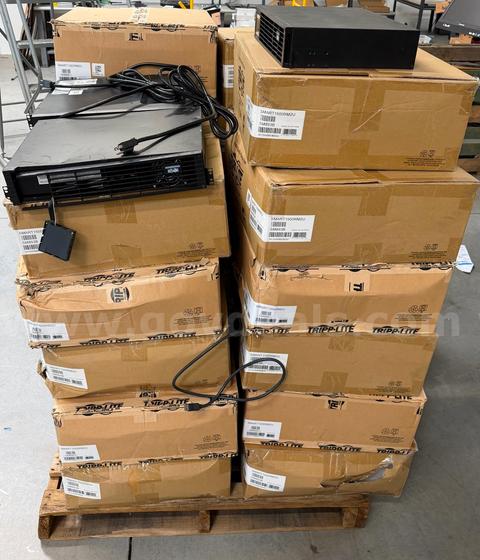 Lot of 26 Eaton Tripplite SMART1000RM2U UPS Battery Rackmount WITH RAILS!