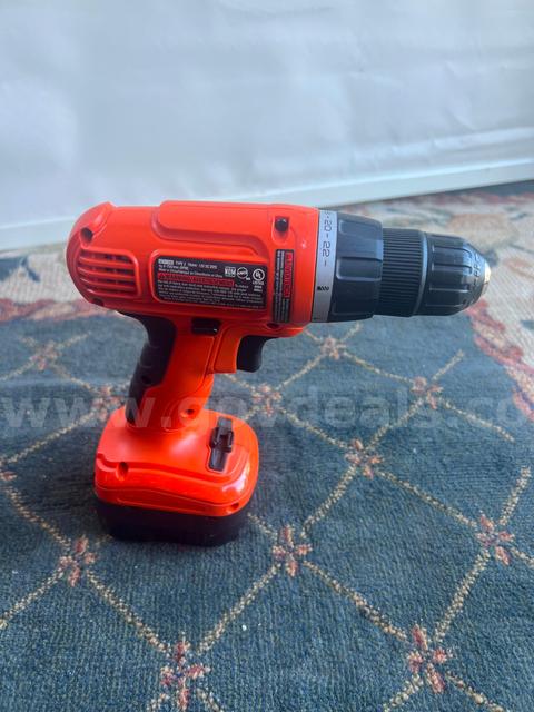 Black & Decker Drill with Battery No Charger