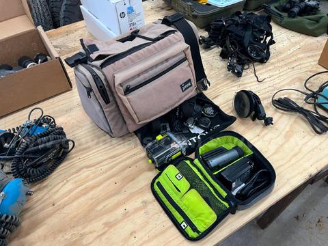 Handheld Contour Video Camera with under water case