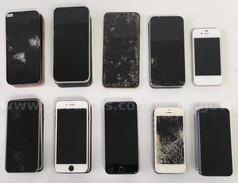 Apple iPhone Mixed Lot – 28 Units – Damaged / For Parts or Repair (DBR)
