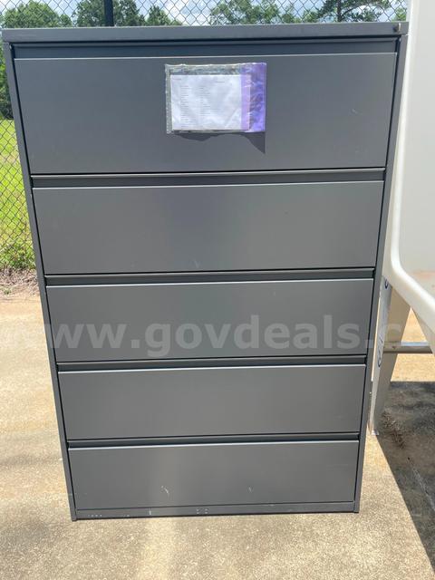 Lot of (3) Filing Cabinets