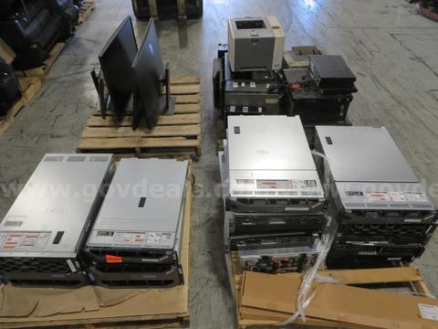 4 pallets Servers, All-In-Ones, Printers and more