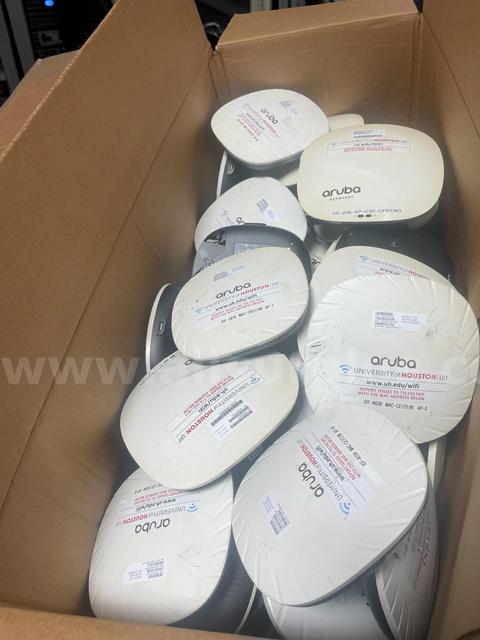50 (approximately)  Lot HPE Aruba Enterprise Wireless Access Points AP-515 AP-535 AP-335 WiFi 6 Network Equipment