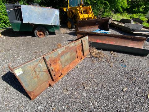Lot of Plow and Bucket