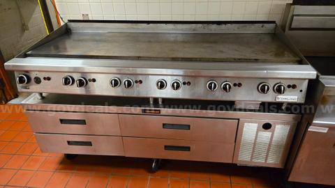 GAS COUNTERTOP GRIDDLE